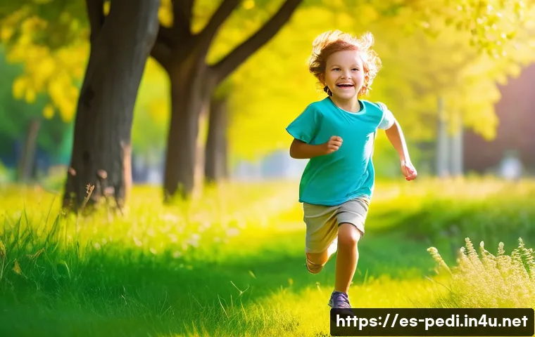 소아과에서 다루는 유전 질환 검사 - **Prompt:** "A warm and hopeful scene inside a modern, softly lit medical consultation room. A lovin...