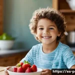 Home 12 소아 변비와 설사 동시 발생 원인 - **Prompt:** A cheerful child, approximately 6 years old, with bright, curious eyes and a warm smile,...